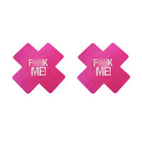 Sexy, breathable, luminous chest sticker, printed, disposable cross cat lip, anti-protrusion, anti-exposure, waterproof thumbnail 3