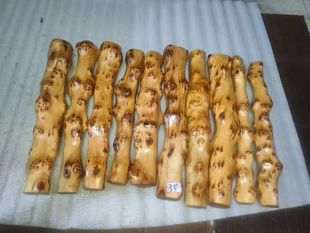 崖柏太行满瘤按摩棒太极防身敲打捶背短棍太行山千斤把按摩木棒