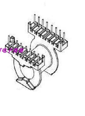 PQ3230 卧式电源变压器磁芯 8-8-3230  磁芯骨架变压器骨架 电木