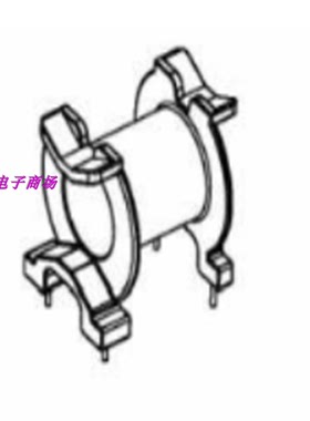 PQ3230变压器磁芯骨架PQ3230骨架磁芯卧式2+2针 变压器骨架 电木