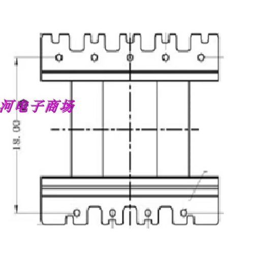 ee25变压器骨架磁芯电木骨架