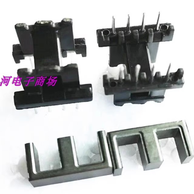 ee13高频变压器骨架磁芯卧式4+4