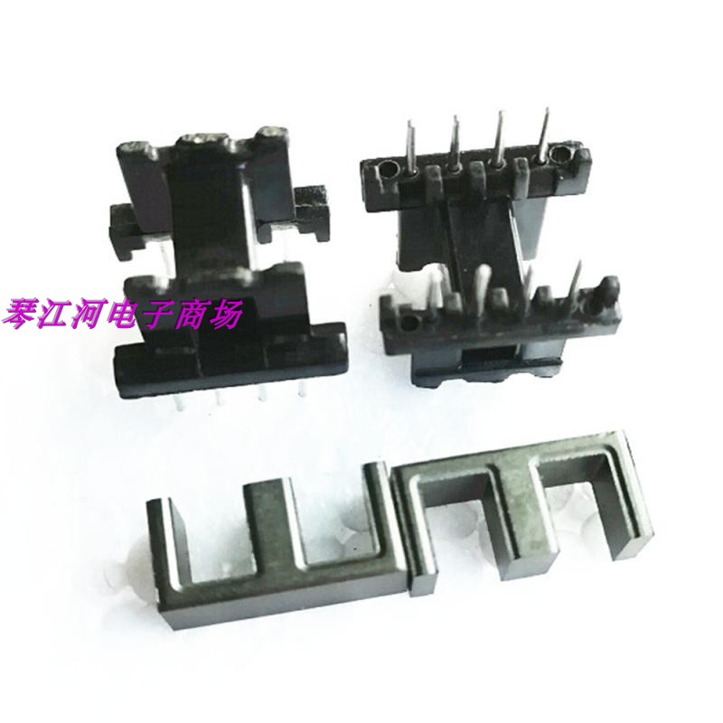 ee13高频变压器骨架磁芯卧式4+4