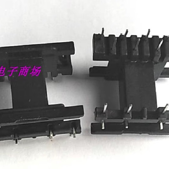 EF20变压器磁芯骨架卧式4+4+4针