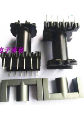 ER35ER3542ERL35EC35变压器磁芯骨架立式7+7针磁芯PC40可研磨气隙