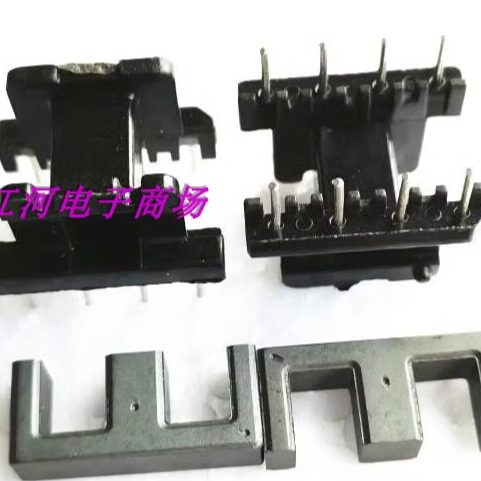 EE19变压器磁芯骨架卧式4+4针