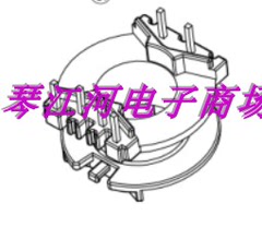 PQ2012高频变压器磁芯骨架 电源支架立式4+2  十套一包