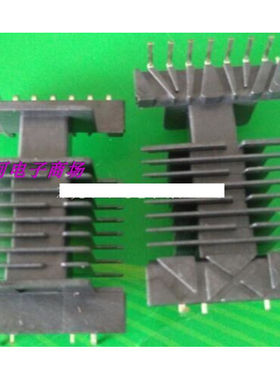 升压骨架高压包EEL19高频变压器骨架磁芯9槽4+7针L脚带外壳