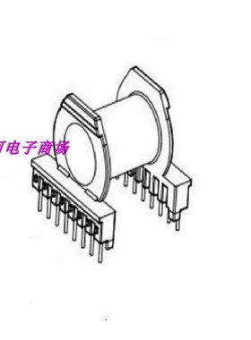 ER4220EC4220加宽骨架磁芯ER42变压器磁芯bobbin卧式7+7磁芯骨架