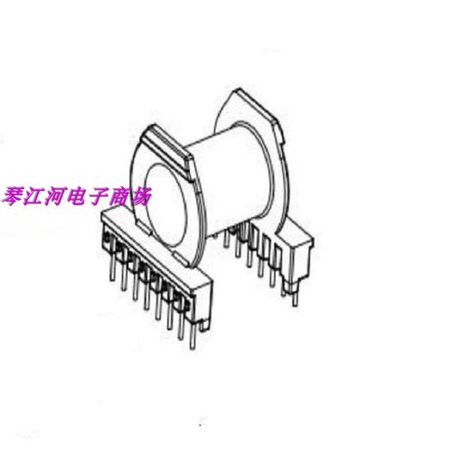 ER4220EC4220加宽骨架磁芯ER42变压器磁芯bobbin卧式7+7磁芯骨架