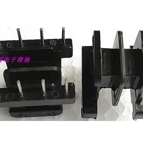 镜面磁芯R10K骨架双槽卧式2+2针