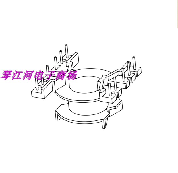 高频变压器PQ3218磁芯骨架立式5+6针PC40一等品,电子元器件市场,磁性元件/磁性材料,淘宝优惠券,粉丝福利购,淘宝优惠卷
