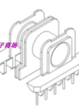 ER34  ETD34 变压器磁芯   双槽骨架7-7 带外壳