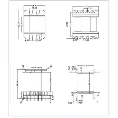 EE4220磁芯骨架高频变压器
