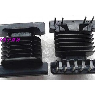 高压包升压包变压器EPC25磁芯骨架多槽6槽卧式4+6针磁芯可磨气隙