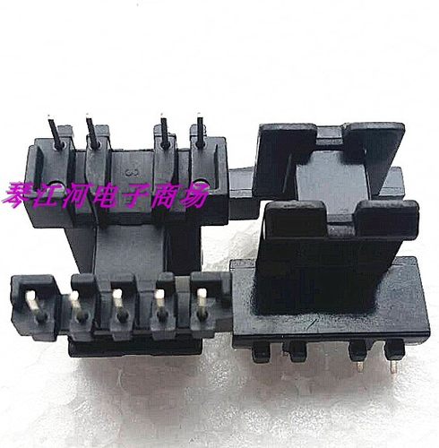 EE22变压器骨架磁芯安规卧式