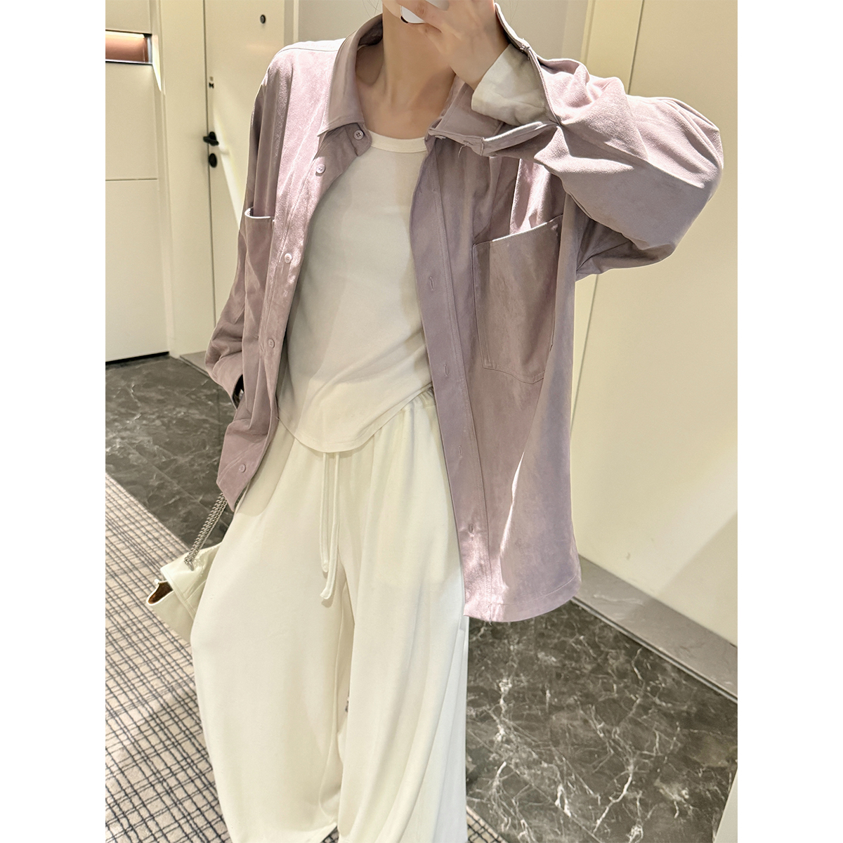 PAPERLLL辛间 呼吸的暖 莱赛尔绵羊毛圆领打底女秋冬修身内搭上衣