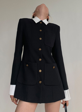 PAPERLLL早秋上衣套装设计感通勤西装外套高级感vintage西服女秋