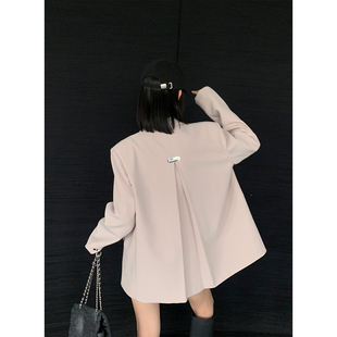 PAPERLLL高级感老钱风小西装外套女2026新款美拉德穿搭西服