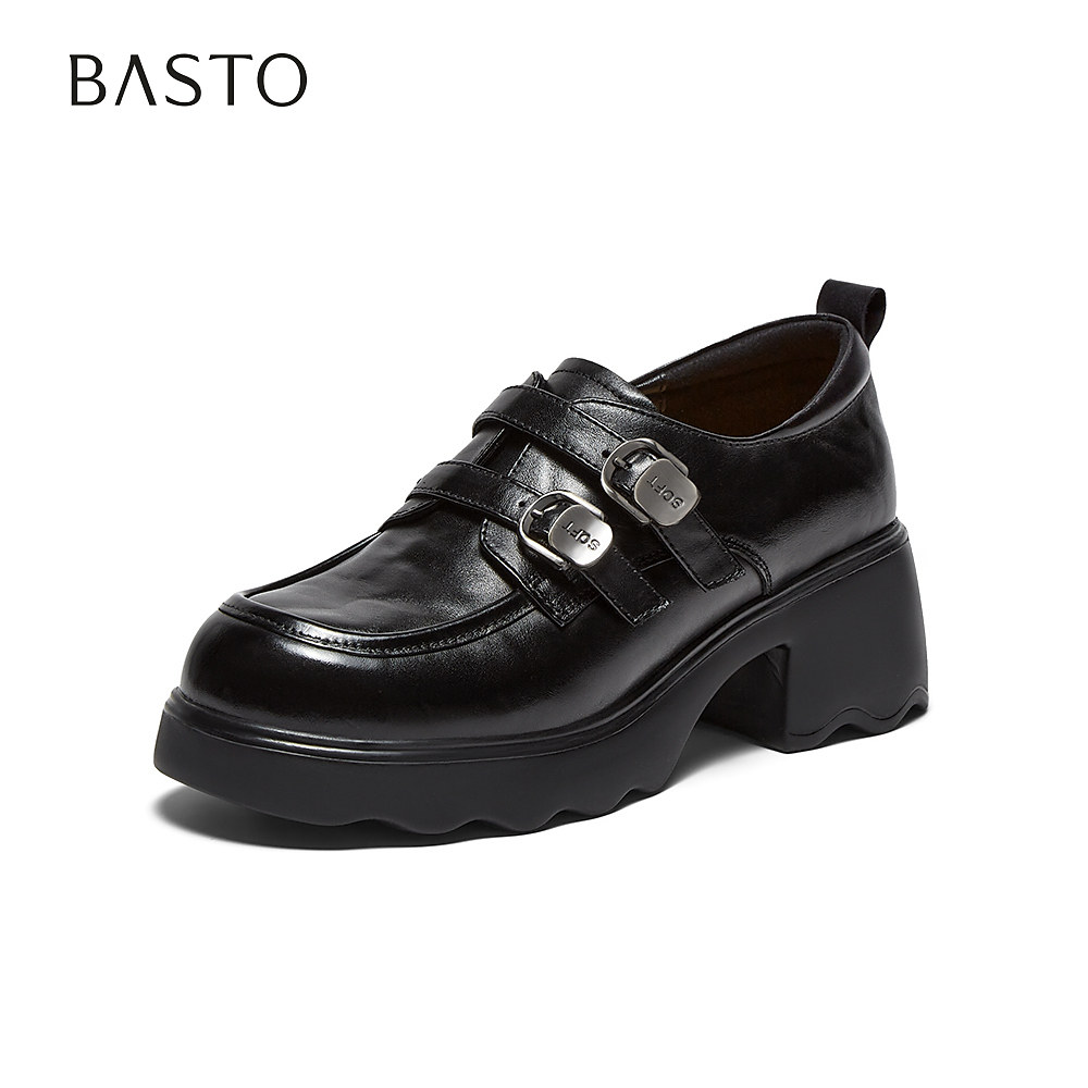 【好物体验专享】百思图2026春商场新款牛津鞋学院风女鞋CS303AM6,女鞋,牛津鞋/布洛克鞋/德比鞋,淘宝优惠券,粉丝福利购,淘宝优惠卷