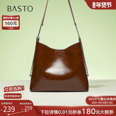 链条腋下包时尚 百思图2026夏季 商场新款 高级质感斜挎女包TY103BX6