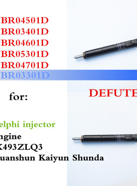 柴油机喷油器 EJBR04501D EJBR03401D 适用于德尔福双龙欧3 车型