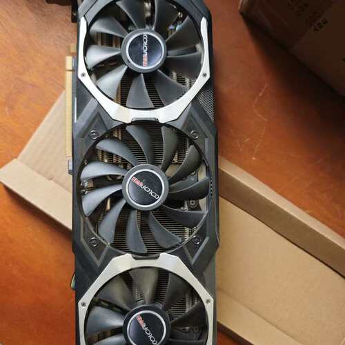 议价七彩虹 RX580 4G V2 甲蜥版  成色很好 功能