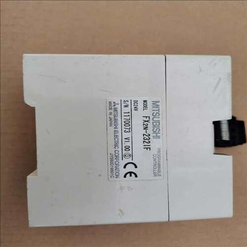 议价PLC FX2N-232IF 少上盖，功能正常，实物图~