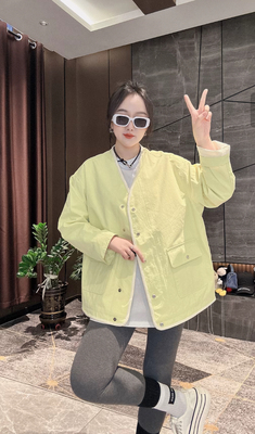 欧洲站时尚两面穿外套女2026春秋新款设计感休闲百搭宽松显瘦上衣