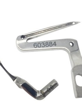 台湾宝狮SH6000N包缝机上下弯针LL603884 工业缝纫机拷边机配件