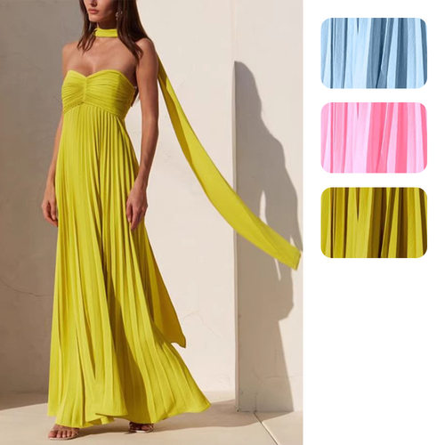 2026 new Women's strapless sleeveless fashion party dress