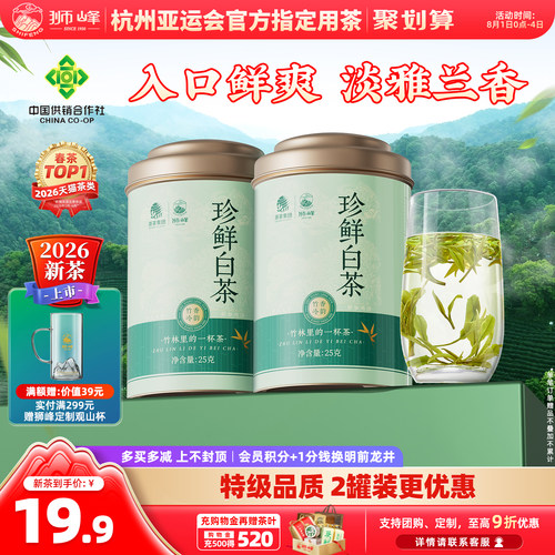 安吉珍鲜白茶2026新茶明前特级