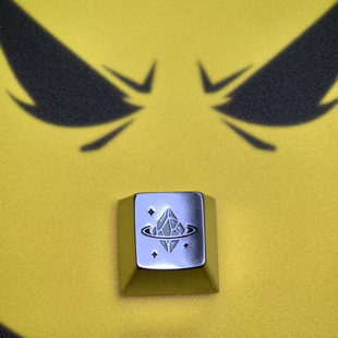 秘银系列金属键帽客制化原创高颜值个性定制机械键盘帽R4原厂高度