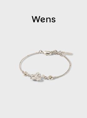 Wens花神系列金银色花朵