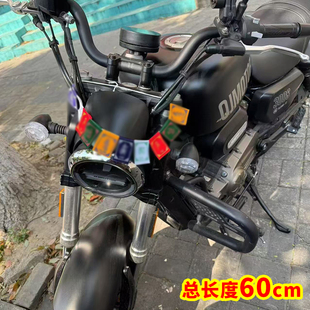 总长60cm包挂小经幡尼泊尔五彩旗徒步背包迷你六字真言装饰挂件