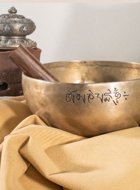 尼泊尔手工满月钵卡萨颂钵音疗碗