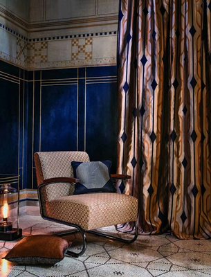 新品法国奢华品牌MISIA新品原装进口欧式法式定制卧室客厅窗帘