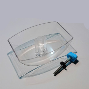 适用 欧琳A806/A11/A11B抽油烟机接油盒 油杯 漏油槽螺丝杆