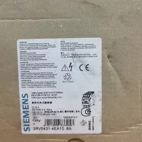 议价断路器3RV5431-4EA103RV5431-4FA103RV5431-4GA10