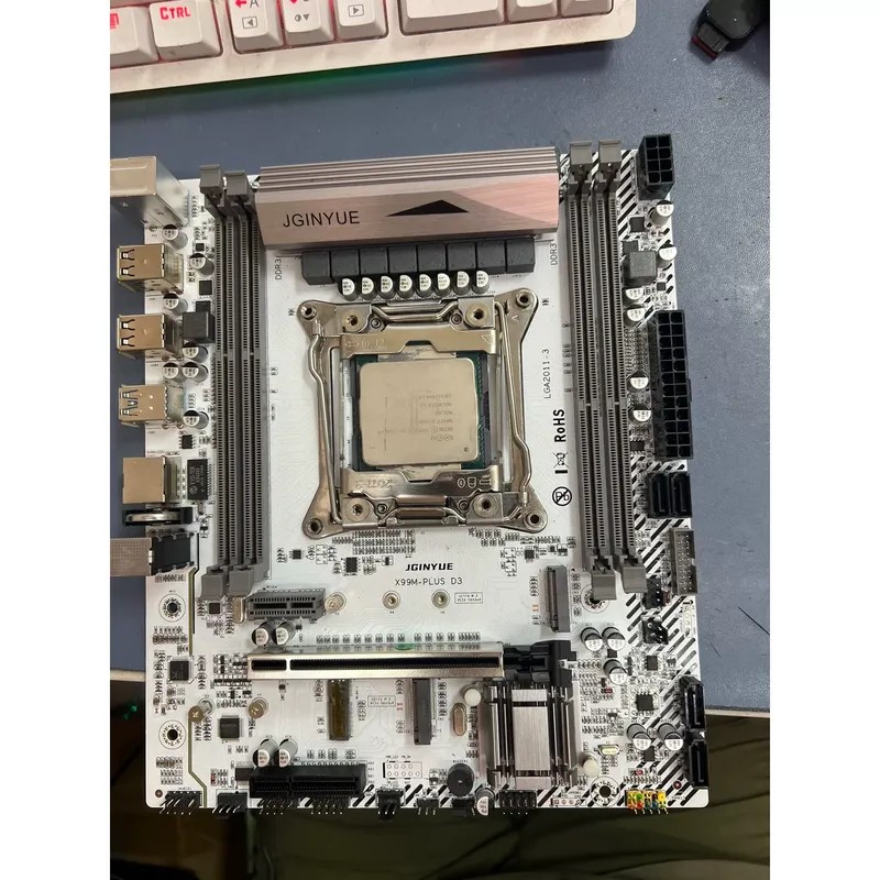 议价精粤X99M-PLUS D3 2个3.0接口 E5-26图片
