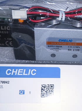 CHELIC气立可气缸电磁阀SK6102