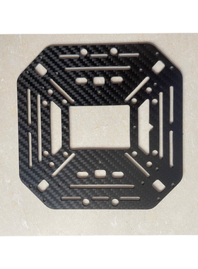 龙翔LX450 F450碳纤维折叠四轴飞行器配件中心板上下板