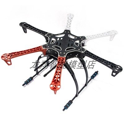 龙翔六轴飞行器550机架6旋翼多轴/F550飞火轮/媲美大疆DJI/GPS