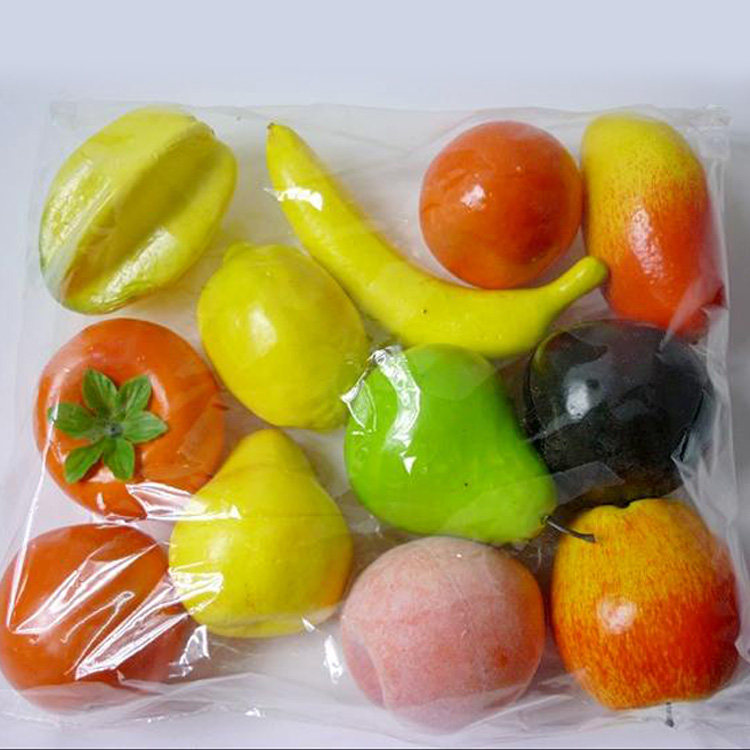 影楼拍照仿真混装儿童玩具摄影道具仿真水果袋装香蕉橘子