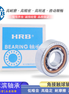 哈尔滨HRB角接触球轴承 B 7200 7201 7202 7203 7204 7205 DB