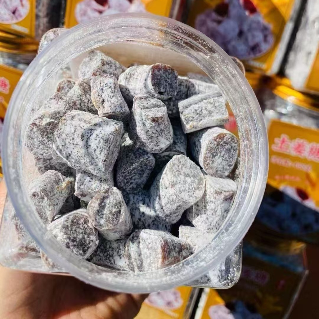 梅州特产红糖手工姜糖土姜糖辣姜糖生姜汁花生芝麻椰蓉软姜糖零食