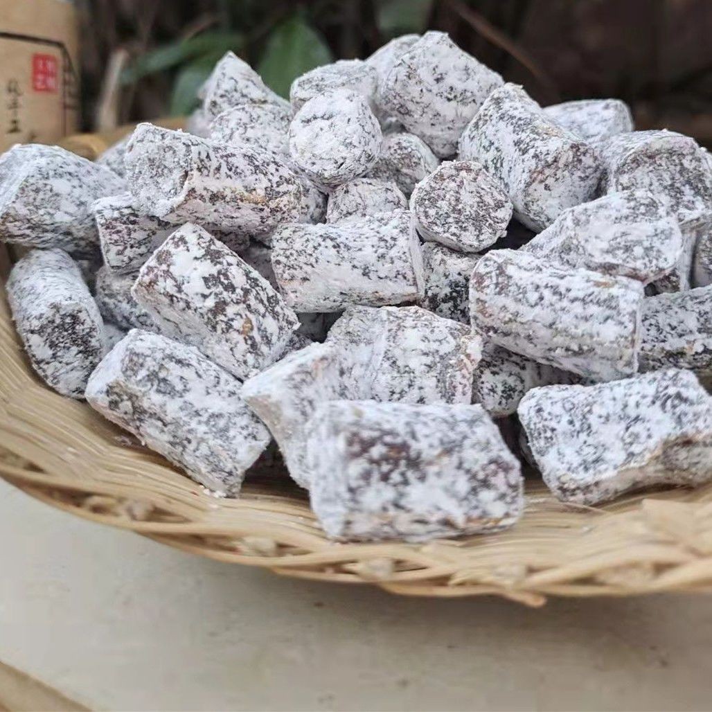 梅州红糖土姜糖广东客家特产姜汁软糖果小吃休闲居家零食450g包邮