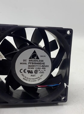 原装台达PFB0948GHE/EHE -R00 48V 0.26 0.42A 9CM变频器散热风扇
