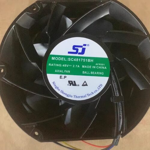 全新原装 SJ SC481751BH DC48V 2.7A 17CM变频器高速直流散热风扇