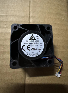 FFB03812VN 12V 1.02A 3828 3.8cm PWM服务器风扇